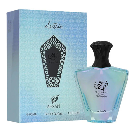 AFNAN TURATHI ELECTRIC EAU DE PARFUM FOR MEN & WOMEN DECANT
