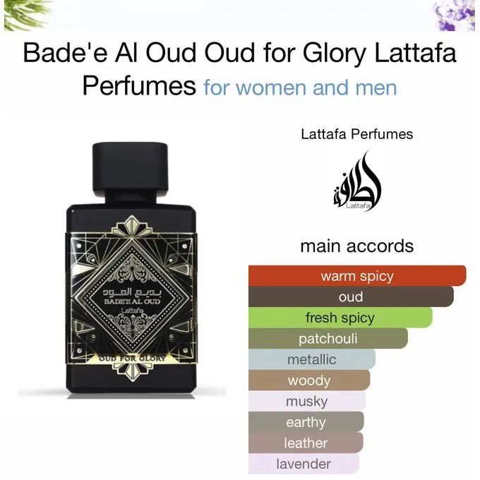 LATTAFA BADE'E AL OUD FOR GLORY EAU DE PARFUM DECANT
