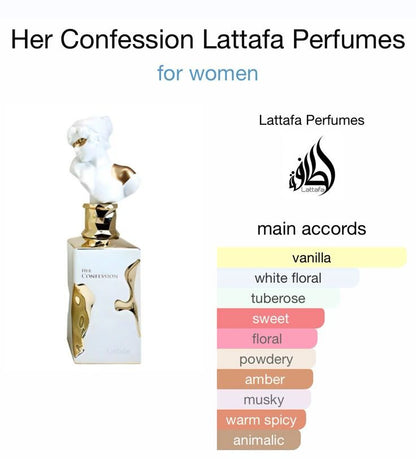 LATTAFA HER CONFESSION EDP FOR WOMEN DECANT