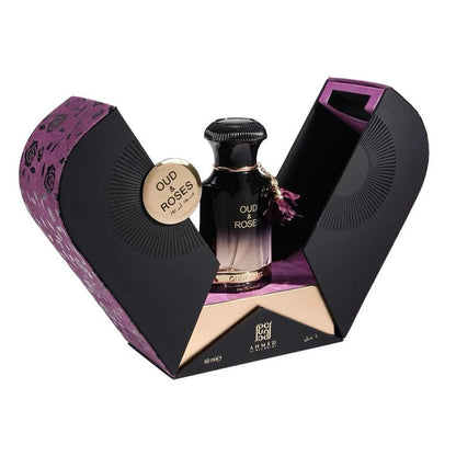 AHMED AL MAGHRIBI OUD & ROSES 60ML EDP FOR MEN & WOMEN