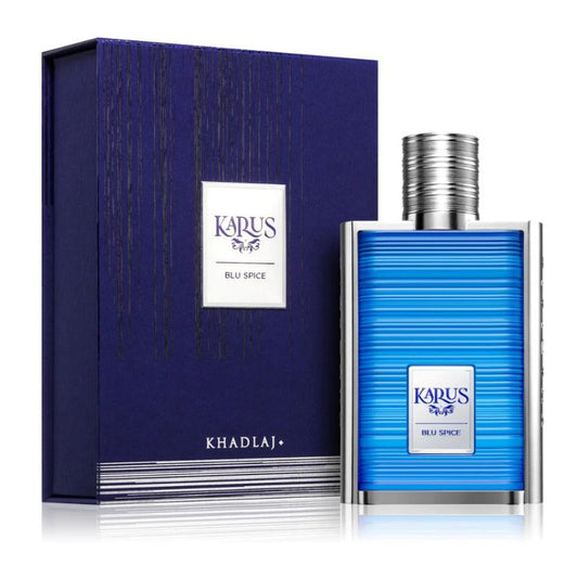 KHADLAJ KARUS BLUE SPICE EAU DE PARFUM FOR MEN & WOMEN DECANT