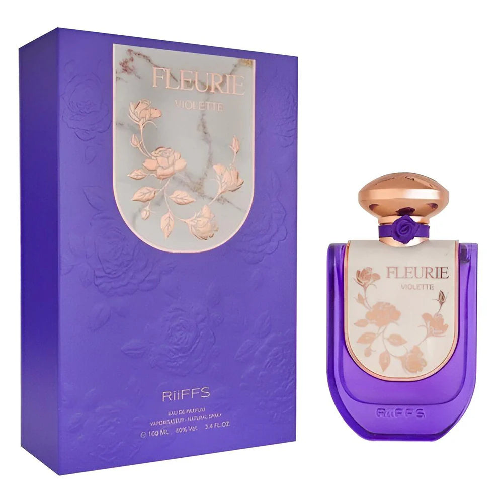 RIIFFS FLEURIE VIOLETTE EAU DE PARFUM 100ML FOR MAN & WOMAN