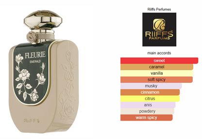 RIIFFS FLEURIE EMERALD EAU DE PARFUM 100 mL